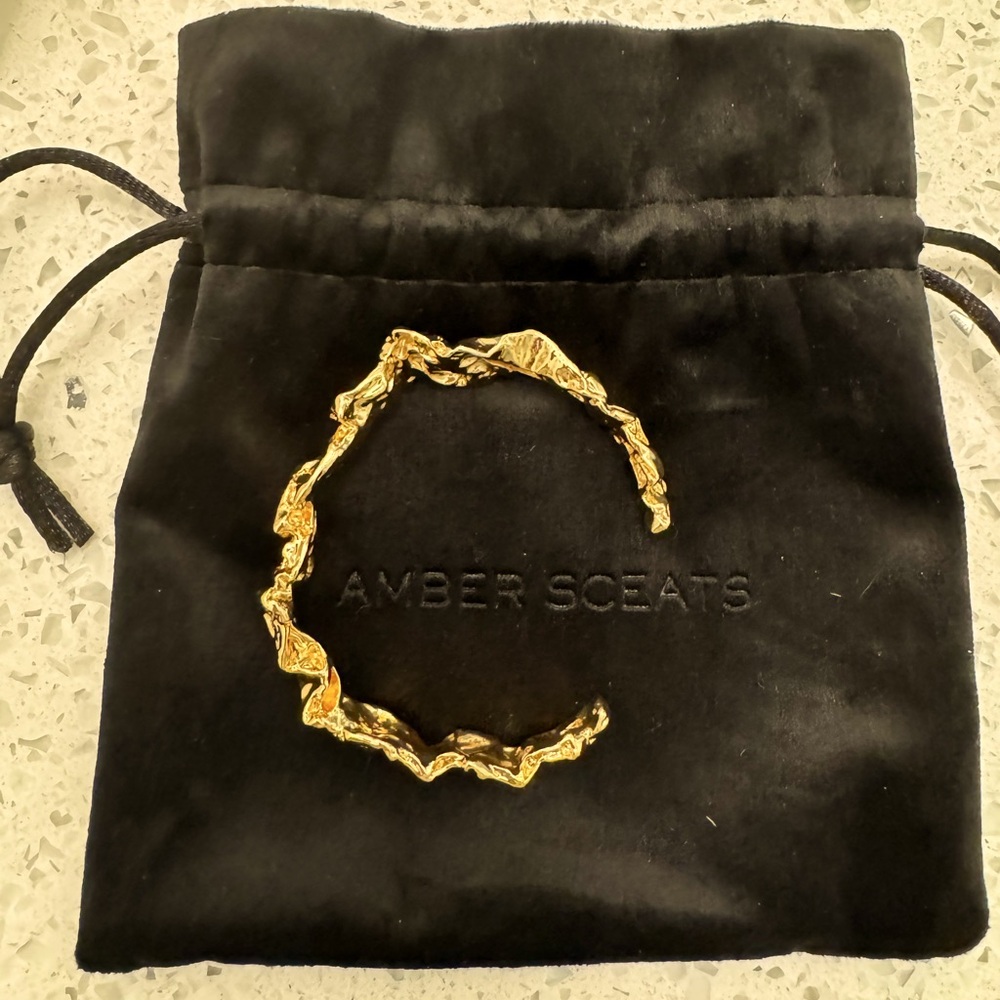 24k Gold Plated Cuff Bracelet